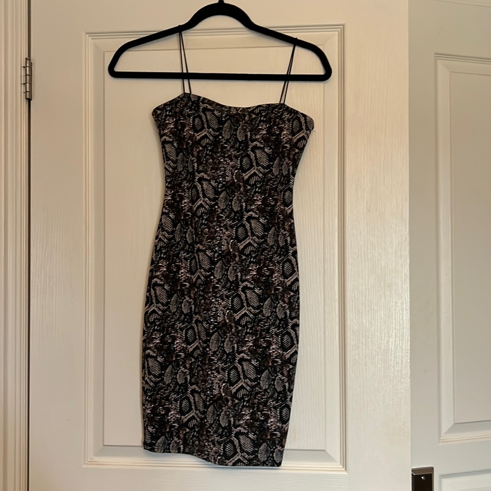 Snake Print dress from M Mendocino